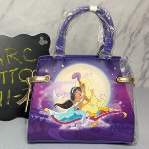 NEW w/ tags Loungefly Disney Aladdin 30th Anniversary Handbag Jasmine Aladdin